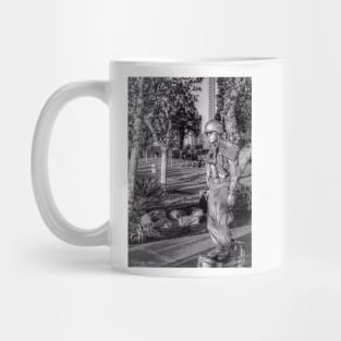 Veteran - Black And White Mug